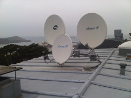 support des antennes satellites